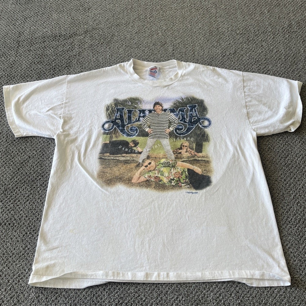 Vintage Alabama Band Single Stitch T-shirt. XL. T Shirt. Dancin On The Boulevard